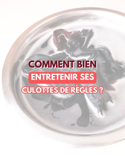 coudre une culotte de règles sans surjeteuse