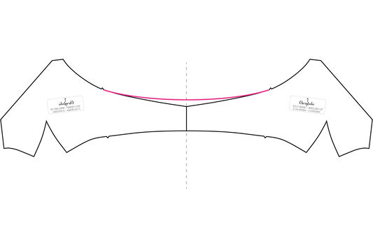 retrace curved lines of the pattern