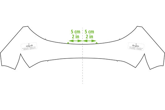 place back straps marks