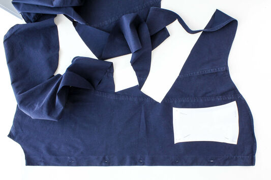 couper culotte chemise upcycling